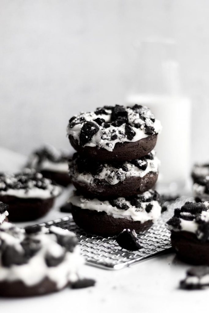 Cookies and Cream donuts are a delicious treat everyone can enjoy.